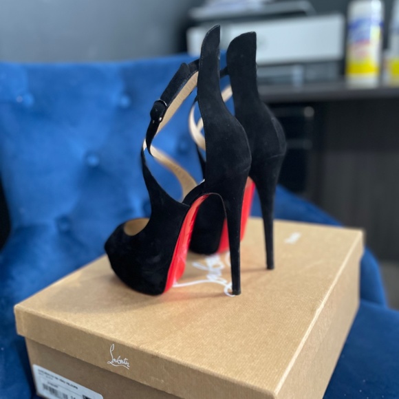 Christian Louboutin Marlenalta 150 Veau Velours - Picture 8 of 14